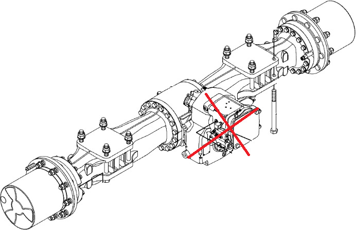 Caterpillar 3311410 - 4472049201 - Πίσω άξονας για Κατασκευή μηχανήματα: φωτογραφία 1 Caterpillar 3311410 - 4472049201 - Πίσω άξονας για Κατασκευή μηχανήματα: φωτογραφία 1
