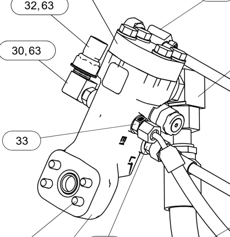 Caterpillar 6103650 - Υδραυλική βαλβίδα για Κατασκευή μηχανήματα: φωτογραφία 1 Caterpillar 6103650 - Υδραυλική βαλβίδα για Κατασκευή μηχανήματα: φωτογραφία 1
