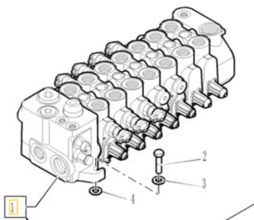 New Holland 87738257 - Υδραυλική βαλβίδα για Κατασκευή μηχανήματα: φωτογραφία 1 New Holland 87738257 - Υδραυλική βαλβίδα για Κατασκευή μηχανήματα: φωτογραφία 1