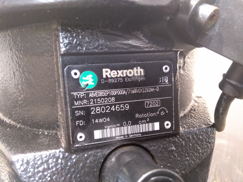 Rexroth A6VE085EP100P00A/71MWV0Y2Z92AH-0 - - Υδραυλικός κινητήρας για Κατασκευή μηχανήματα: φωτογραφία 2 Rexroth A6VE085EP100P00A/71MWV0Y2Z92AH-0 - - Υδραυλικός κινητήρας για Κατασκευή μηχανήματα: φωτογραφία 2