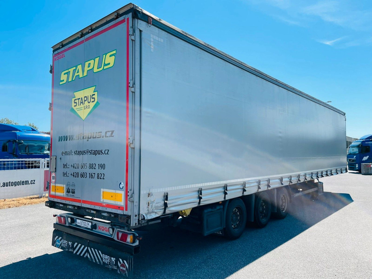Kögel SN24 C3V - Επικαθήμενο κουρτίνα: φωτογραφία 3 Kögel SN24 C3V - Επικαθήμενο κουρτίνα: φωτογραφία 3