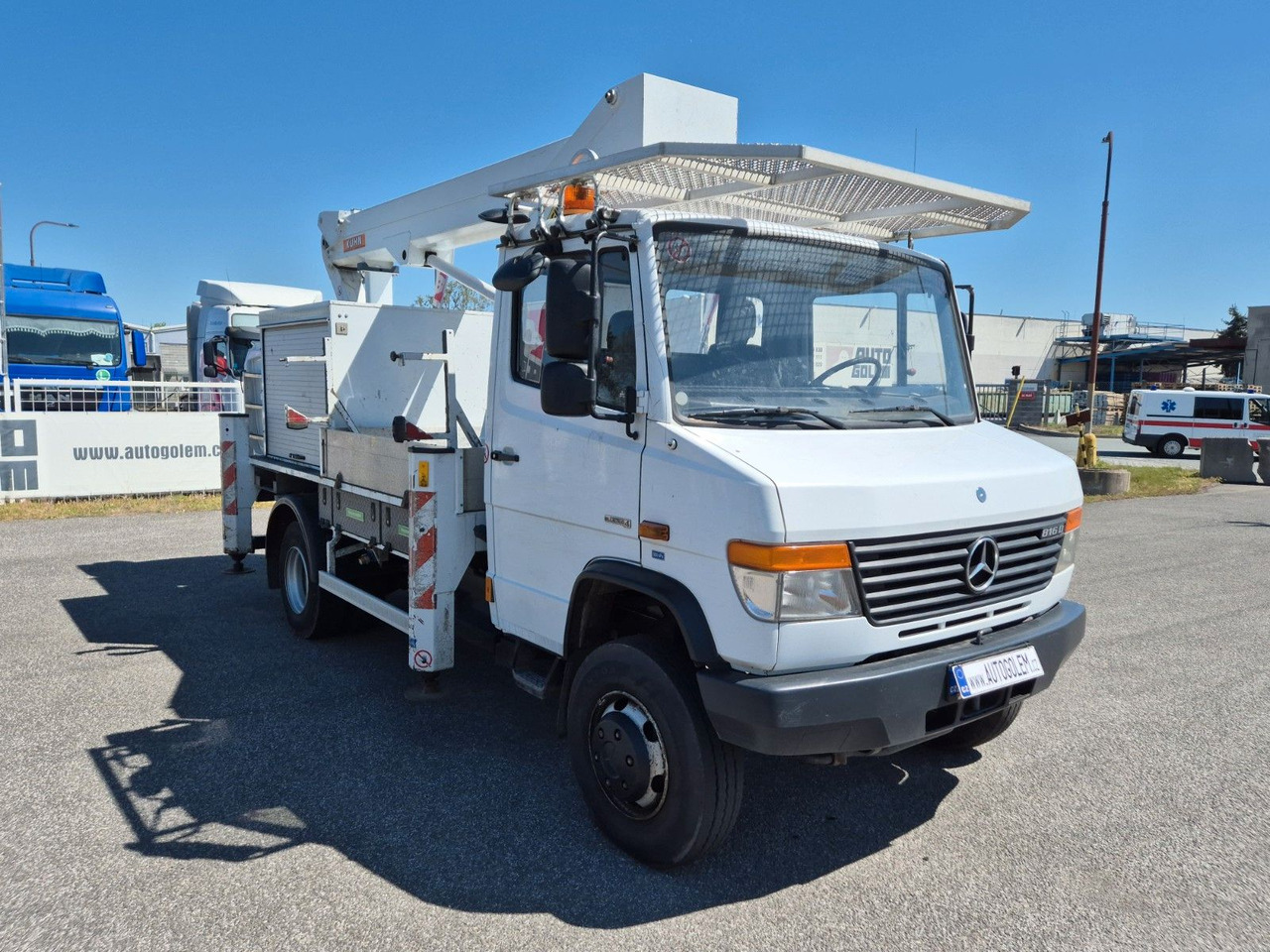 Palfinger TKA 16 - Mercedes-Benz Vario 816 D - Φορτηγό με εναέρια πλατφόρμα: φωτογραφία 2 Palfinger TKA 16 - Mercedes-Benz Vario 816 D - Φορτηγό με εναέρια πλατφόρμα: φωτογραφία 2