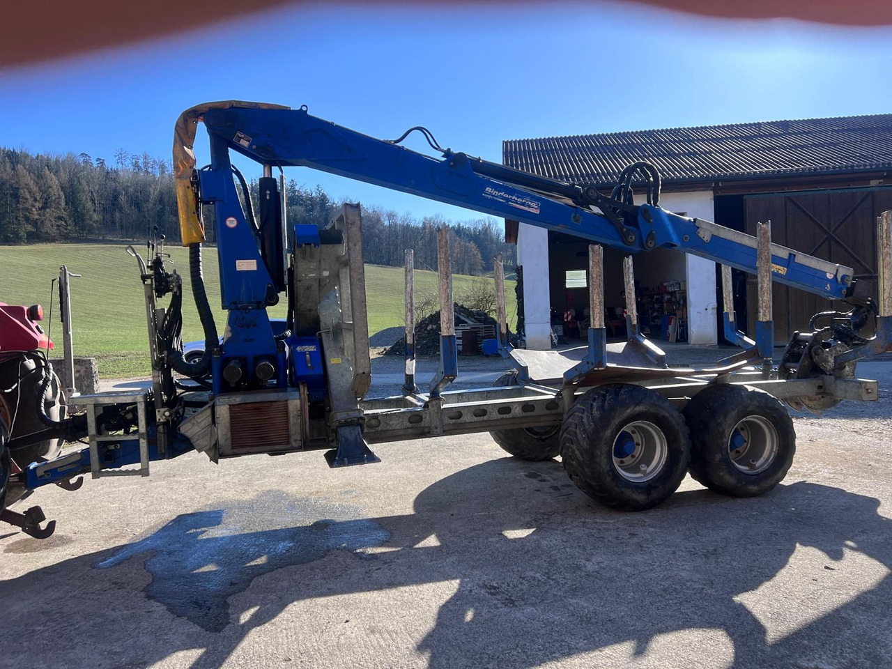 Binderberger RW14 mit Penz BP 8000L Kran - Δασική ρυμούλκα: φωτογραφία 5 Binderberger RW14 mit Penz BP 8000L Kran - Δασική ρυμούλκα: φωτογραφία 5
