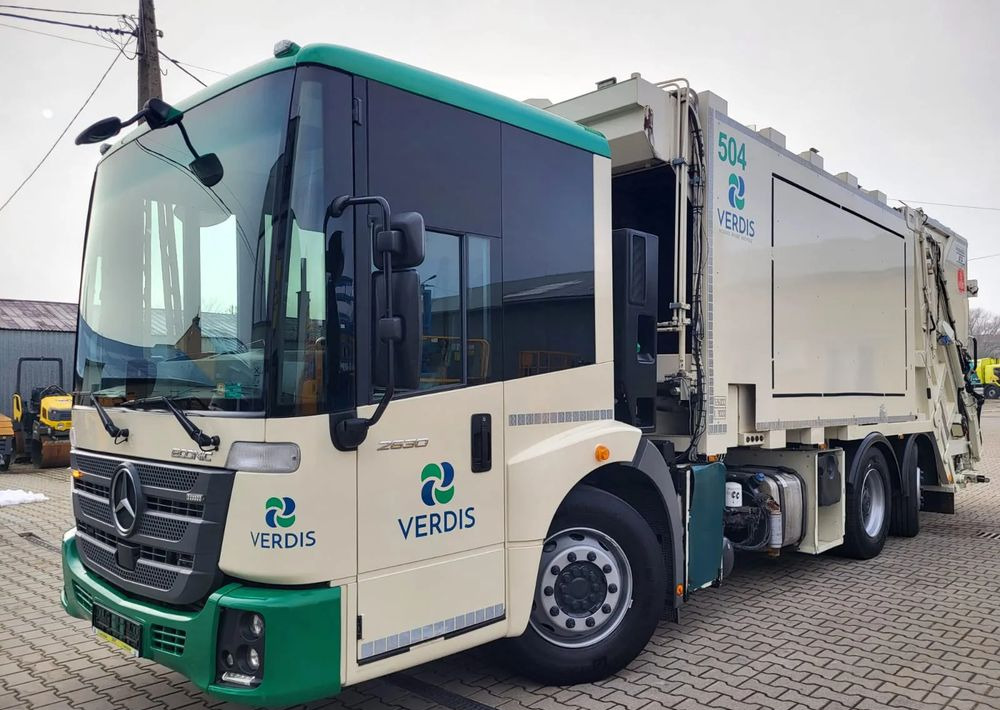 Mercedes-Benz Econic 2630 dwukomorowa - Απορριμματοφόρο: φωτογραφία 1 Mercedes-Benz Econic 2630 dwukomorowa - Απορριμματοφόρο: φωτογραφία 1
