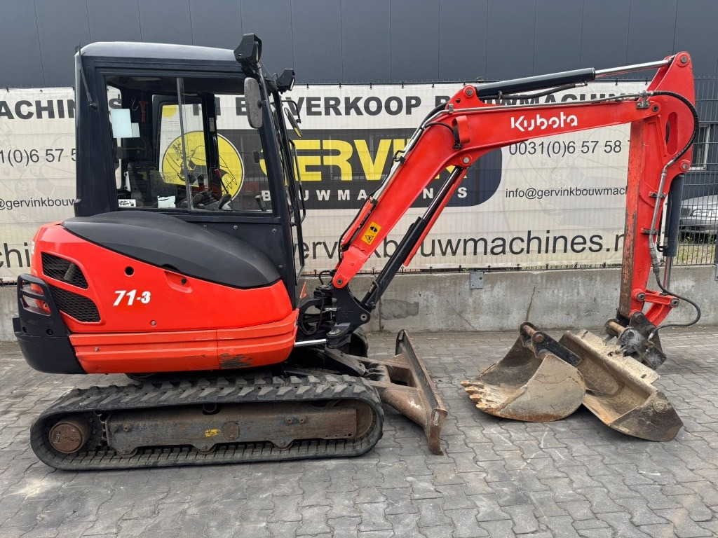 Kubota KX 71-3 - Μίνι εκσκαφέας: φωτογραφία 1 Kubota KX 71-3 - Μίνι εκσκαφέας: φωτογραφία 1