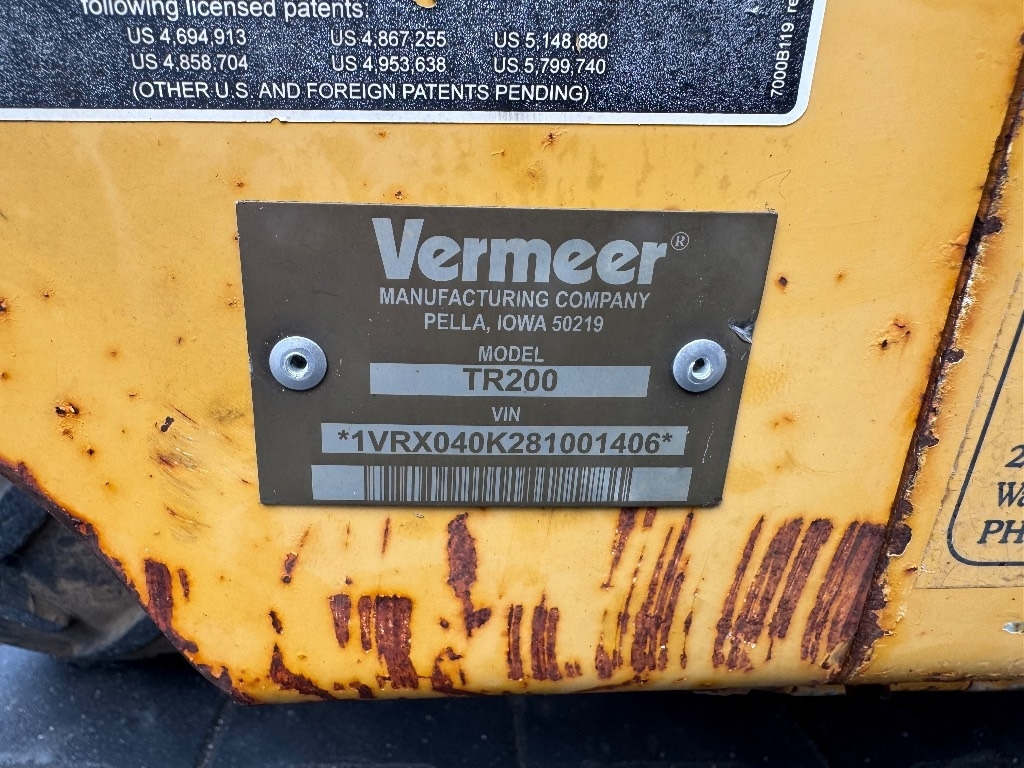 Vermeer RT200 - Εκσκαφέας τάφρων: φωτογραφία 5 Vermeer RT200 - Εκσκαφέας τάφρων: φωτογραφία 5