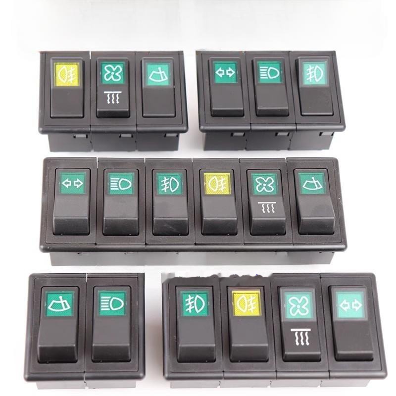 Qingdao Promising Rocker Switches Fit China Loader - Φωτισμός για Ελαστιχοφόρος φορτωτής: φωτογραφία 1 Qingdao Promising Rocker Switches Fit China Loader - Φωτισμός για Ελαστιχοφόρος φορτωτής: φωτογραφία 1