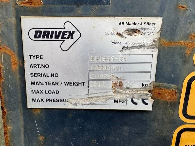 Drivex SS 1800-BM, Sandspridarskopa, V: 1800L, B:2450mm - Κουβας για Κατασκευή μηχανήματα: φωτογραφία 4 Drivex SS 1800-BM, Sandspridarskopa, V: 1800L, B:2450mm - Κουβας για Κατασκευή μηχανήματα: φωτογραφία 4