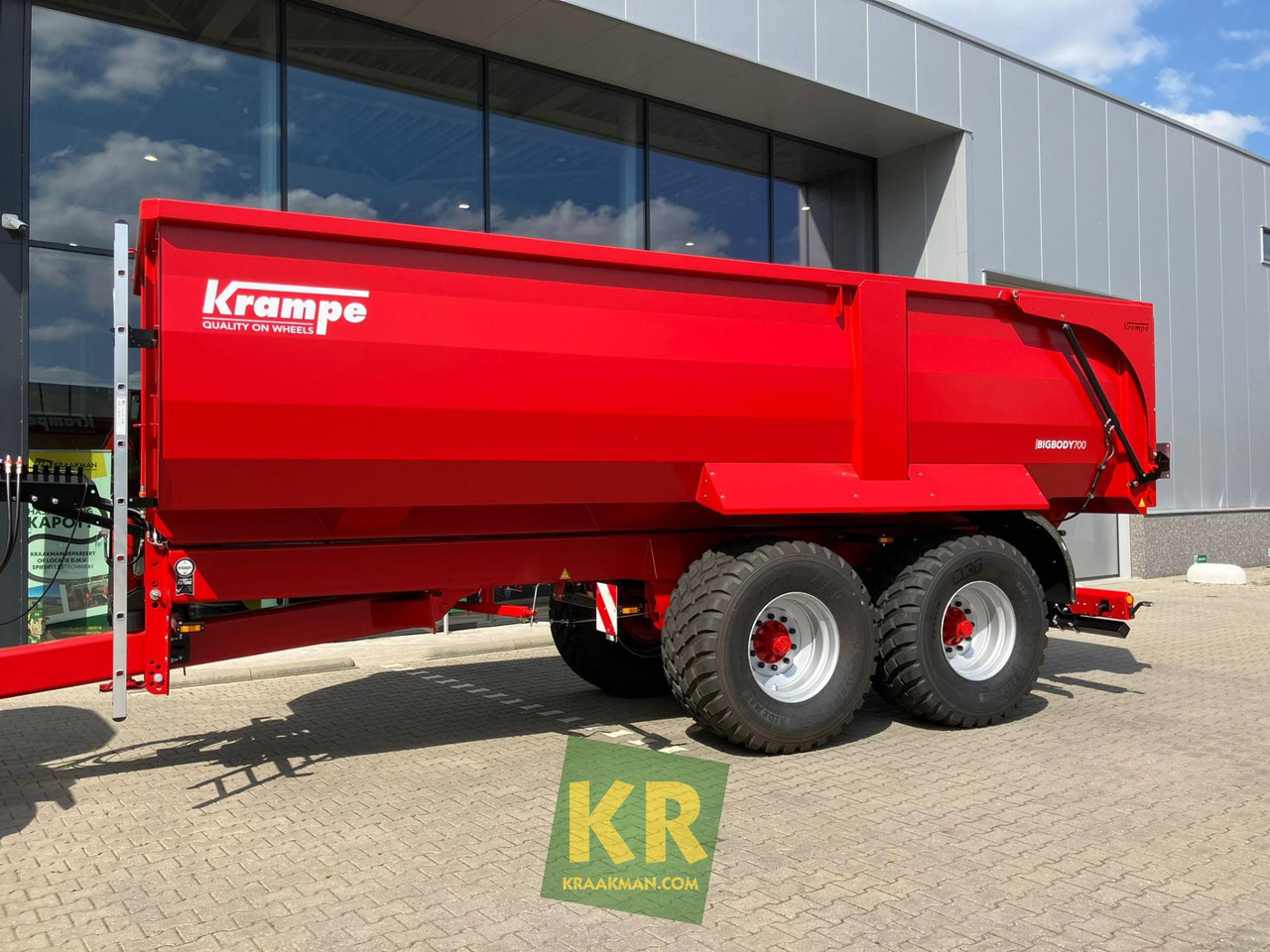 BIG BODY 700 Krampe - Ανατρεπόμενη ρυμούλκα για τρακτέρ: φωτογραφία 1 BIG BODY 700 Krampe - Ανατρεπόμενη ρυμούλκα για τρακτέρ: φωτογραφία 1