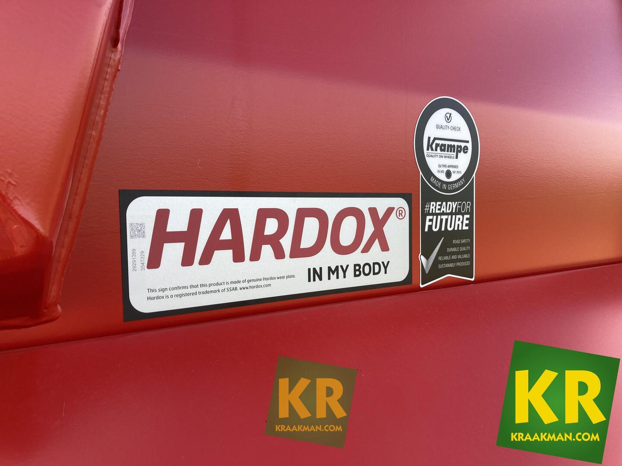 HD550 Krampe - Ανατρεπόμενη ρυμούλκα για τρακτέρ: φωτογραφία 5 HD550 Krampe - Ανατρεπόμενη ρυμούλκα για τρακτέρ: φωτογραφία 5
