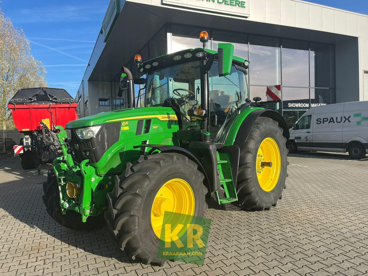 John Deere 6R 140 - Τρακτέρ: φωτογραφία 1 John Deere 6R 140 - Τρακτέρ: φωτογραφία 1