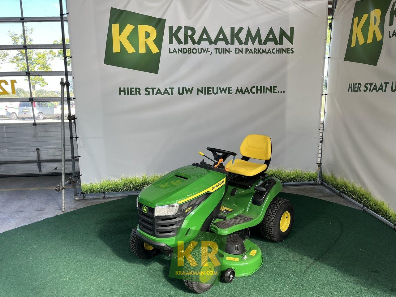John Deere X127 - Χλοοκοπτικό: φωτογραφία 1 John Deere X127 - Χλοοκοπτικό: φωτογραφία 1