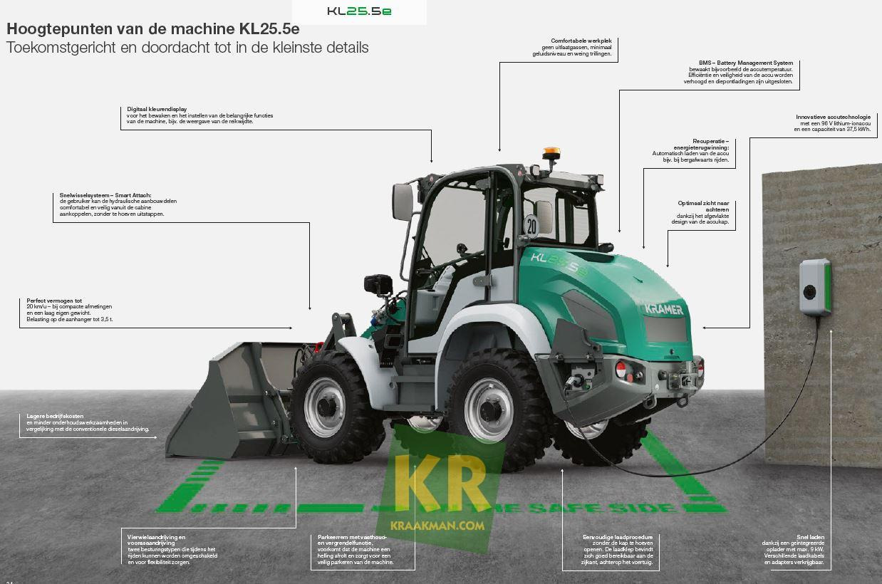 KL25.5e Kramer - Τηλεσκοπικός μπροστινός φορτωτής: φωτογραφία 5 KL25.5e Kramer - Τηλεσκοπικός μπροστινός φορτωτής: φωτογραφία 5