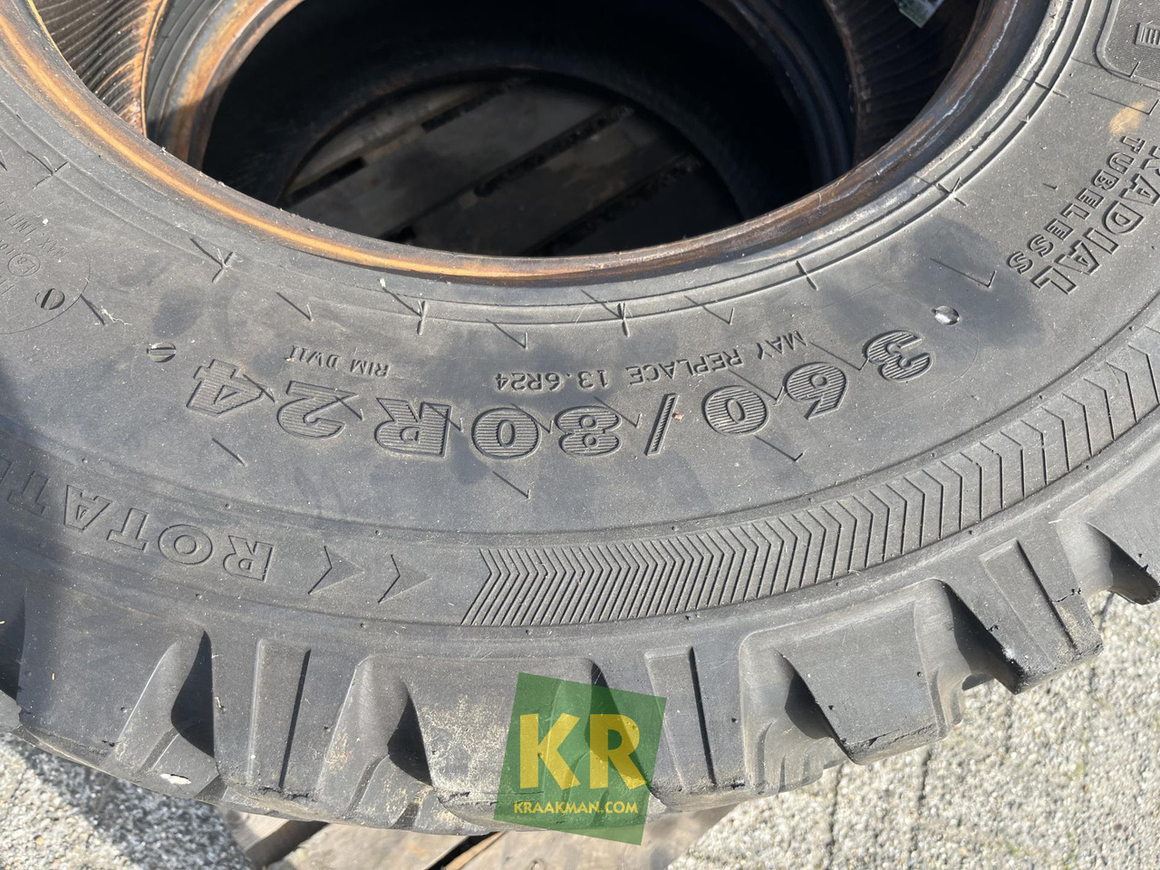 Onbekend merk Nokian 360/80R24 Tri 2 - Ελαστικό για Γεωργικά μηχανήματα: φωτογραφία 3 Onbekend merk Nokian 360/80R24 Tri 2 - Ελαστικό για Γεωργικά μηχανήματα: φωτογραφία 3