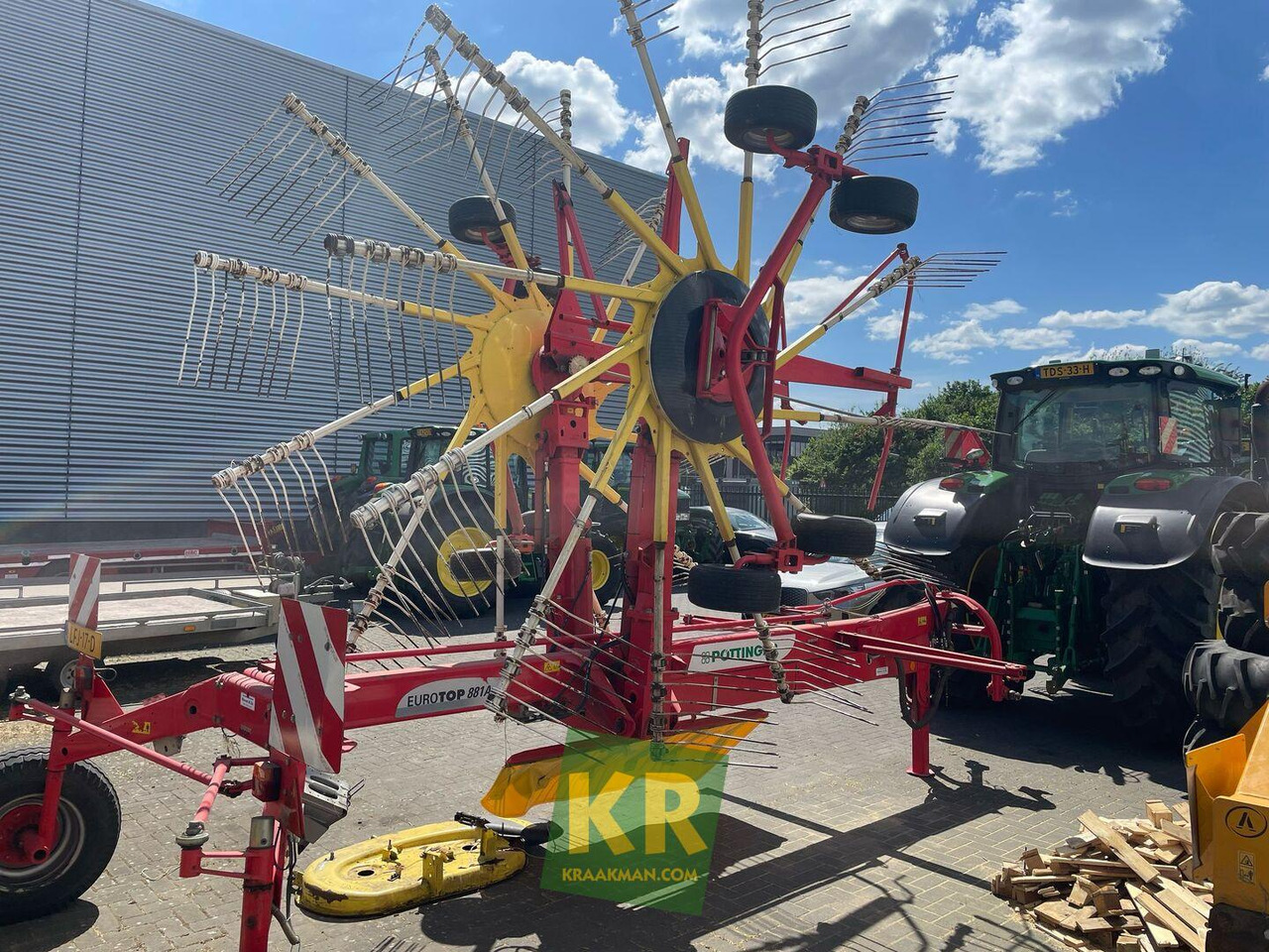 Pottinger 881A - Χορτοσυλλέκτης: φωτογραφία 3 Pottinger 881A - Χορτοσυλλέκτης: φωτογραφία 3