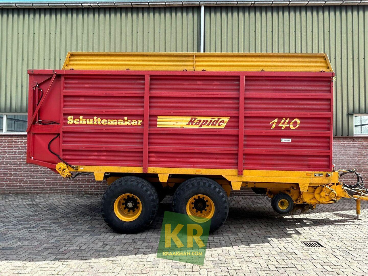 Schuitemaker RAPIDE 140 opraapwagen - Βαγόνι ενσίρωσης: φωτογραφία 1 Schuitemaker RAPIDE 140 opraapwagen - Βαγόνι ενσίρωσης: φωτογραφία 1