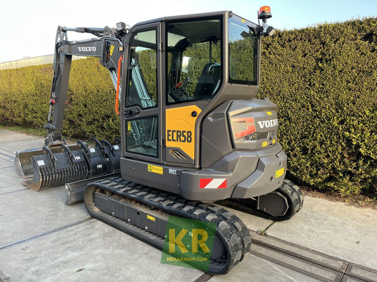 Volvo ECR58F - Ερπυστριοφόρος εκσκαφέας: φωτογραφία 3 Volvo ECR58F - Ερπυστριοφόρος εκσκαφέας: φωτογραφία 3