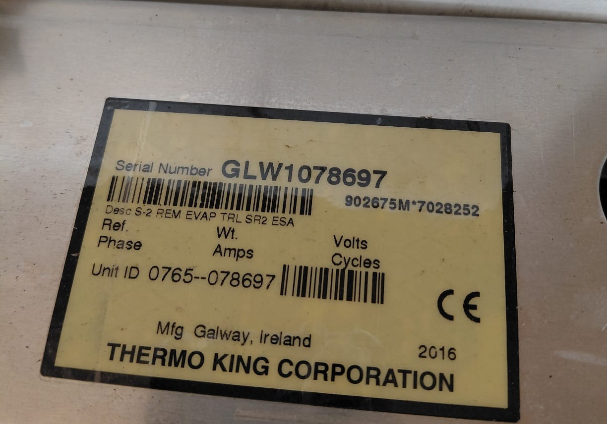 Ψυγείο Thermo King EVAPS /S2+ S3 New: φωτογραφία 10
