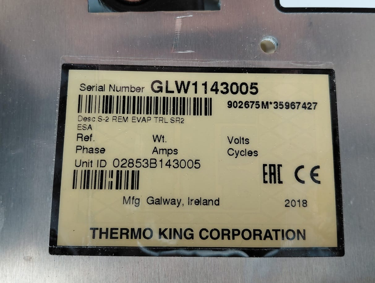 Ψυγείο Thermo King EVAPS /S2+ S3 New: φωτογραφία 8