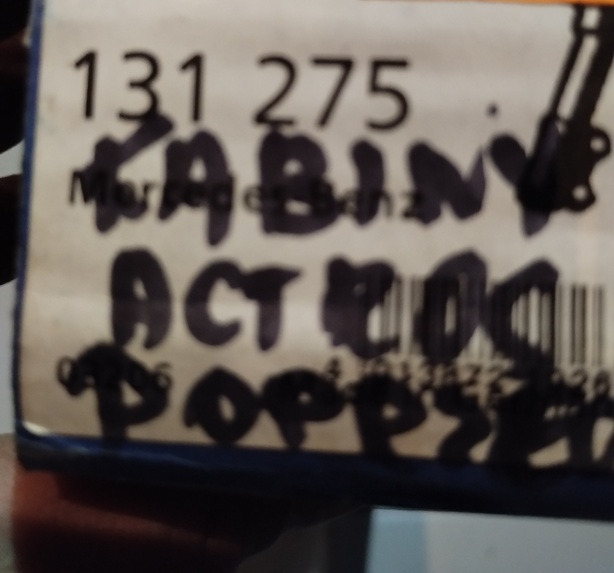 AMORTYZATOR KABINY MERCEDES ACTROS MP1 MP2 MP3 9428904719 SACHS 131275 - Ανάρτηση καμπίνας: φωτογραφία 2 AMORTYZATOR KABINY MERCEDES ACTROS MP1 MP2 MP3 9428904719 SACHS 131275 - Ανάρτηση καμπίνας: φωτογραφία 2