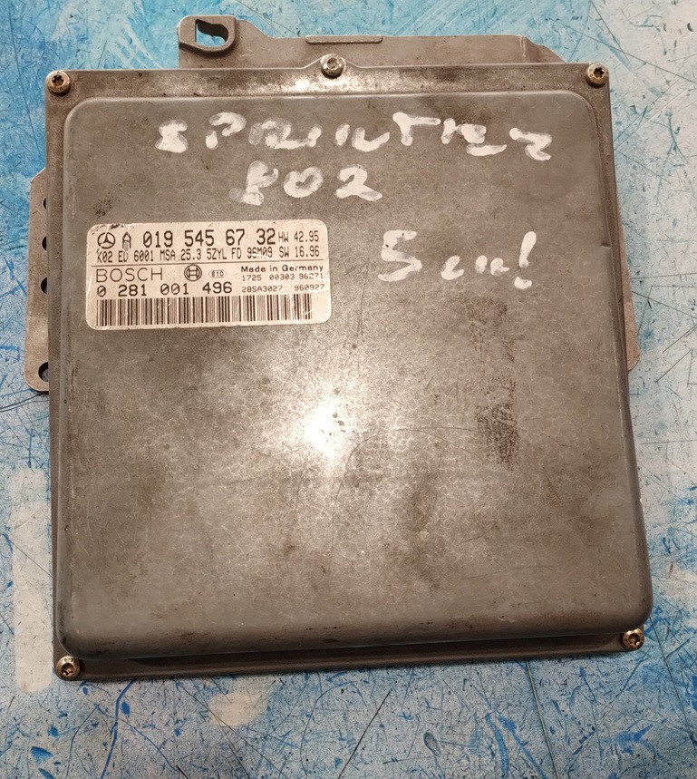 STEROWNIK SILNIKA MERCEDES SPRINTER OM602 2.9 0195456732 0281001496 - Ηλεκτρικό σύστημα για Ελαφρύ επαγγελματικό: φωτογραφία 1 STEROWNIK SILNIKA MERCEDES SPRINTER OM602 2.9 0195456732 0281001496 - Ηλεκτρικό σύστημα για Ελαφρύ επαγγελματικό: φωτογραφία 1