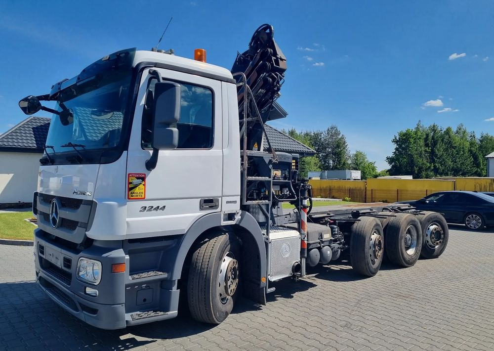 Mercedes-Benz Actros 3244 - Φορτηγό με γερανό: φωτογραφία 1 Mercedes-Benz Actros 3244 - Φορτηγό με γερανό: φωτογραφία 1