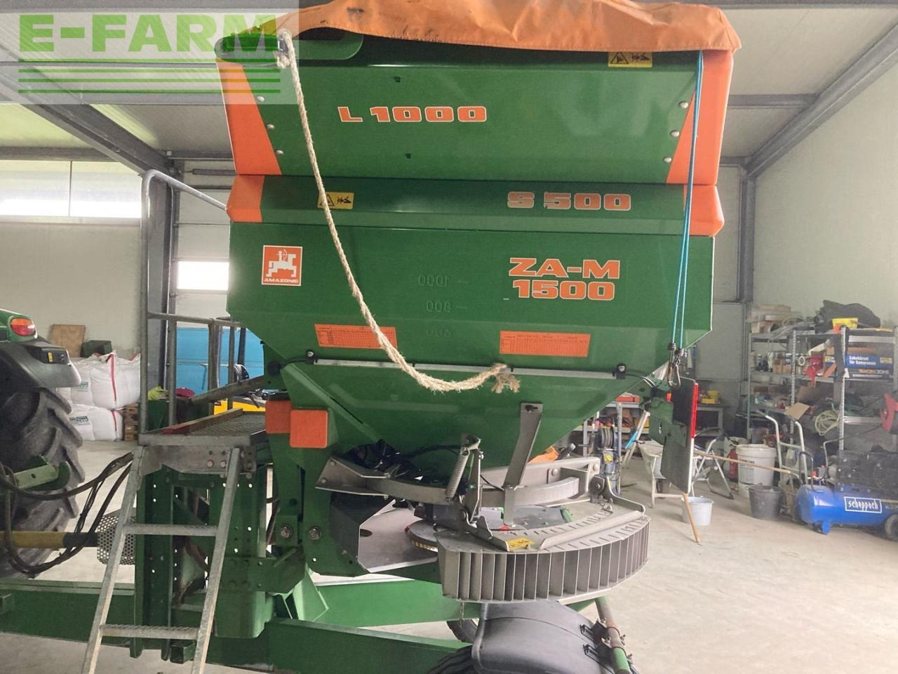 Amazone ZAM Profis 1500 - Λιπασματοδιανομέας: φωτογραφία 2 Amazone ZAM Profis 1500 - Λιπασματοδιανομέας: φωτογραφία 2