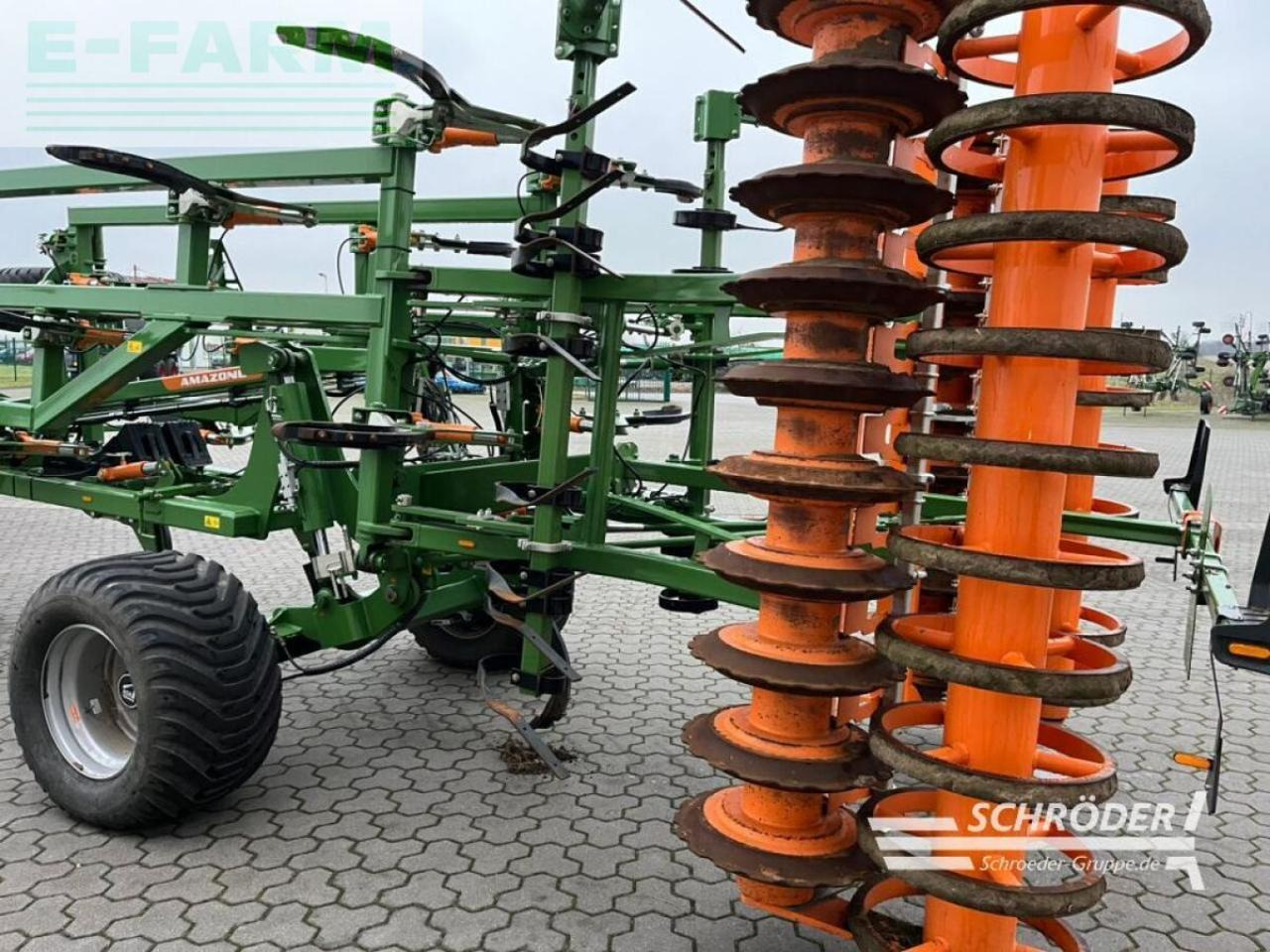 Καλλιεργητής Amazone cenius 5003-2tx: φωτογραφία 6