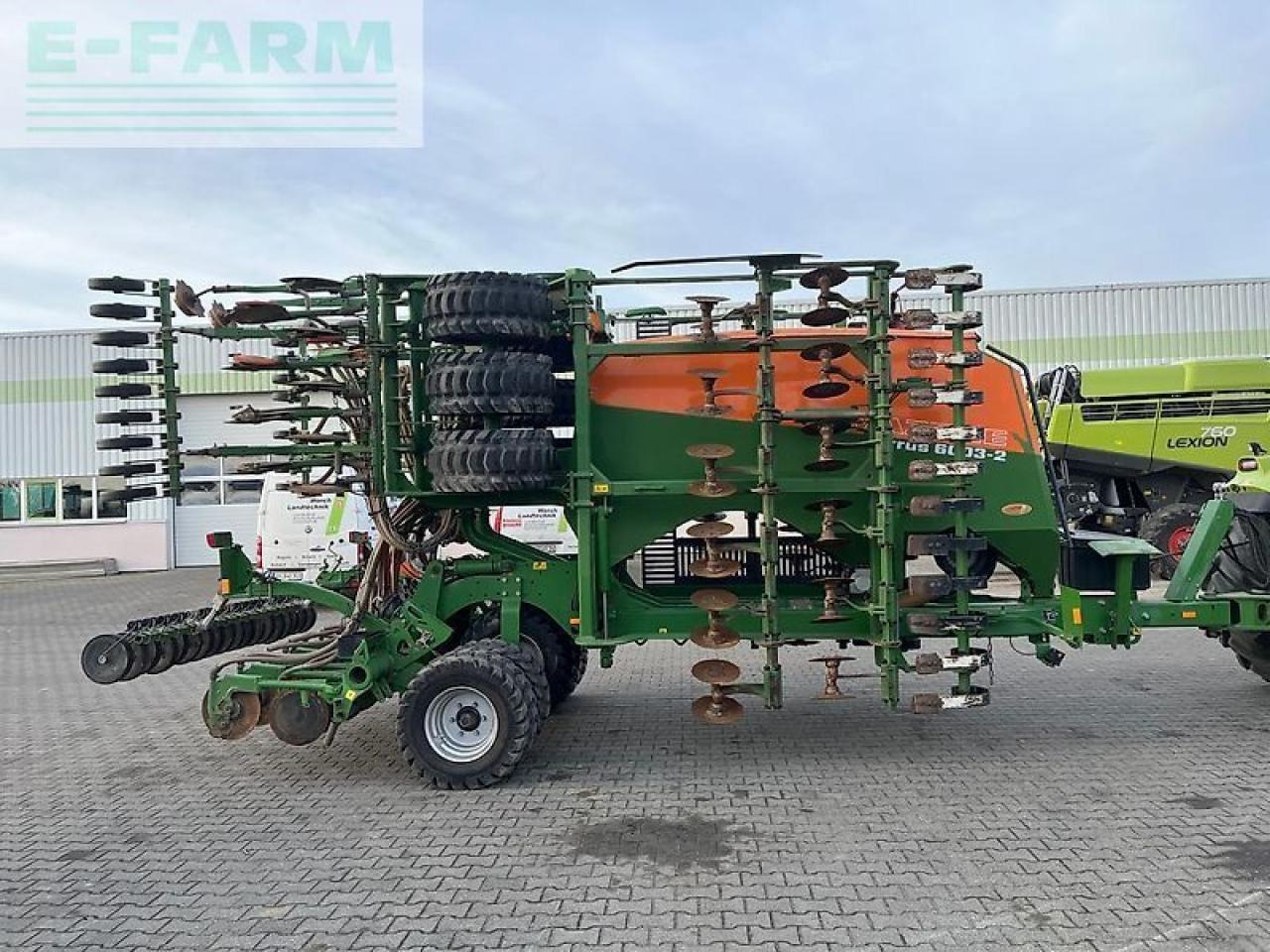 Amazone cirrus 6003-2 - Σπαρτική μηχανή: φωτογραφία 4 Amazone cirrus 6003-2 - Σπαρτική μηχανή: φωτογραφία 4