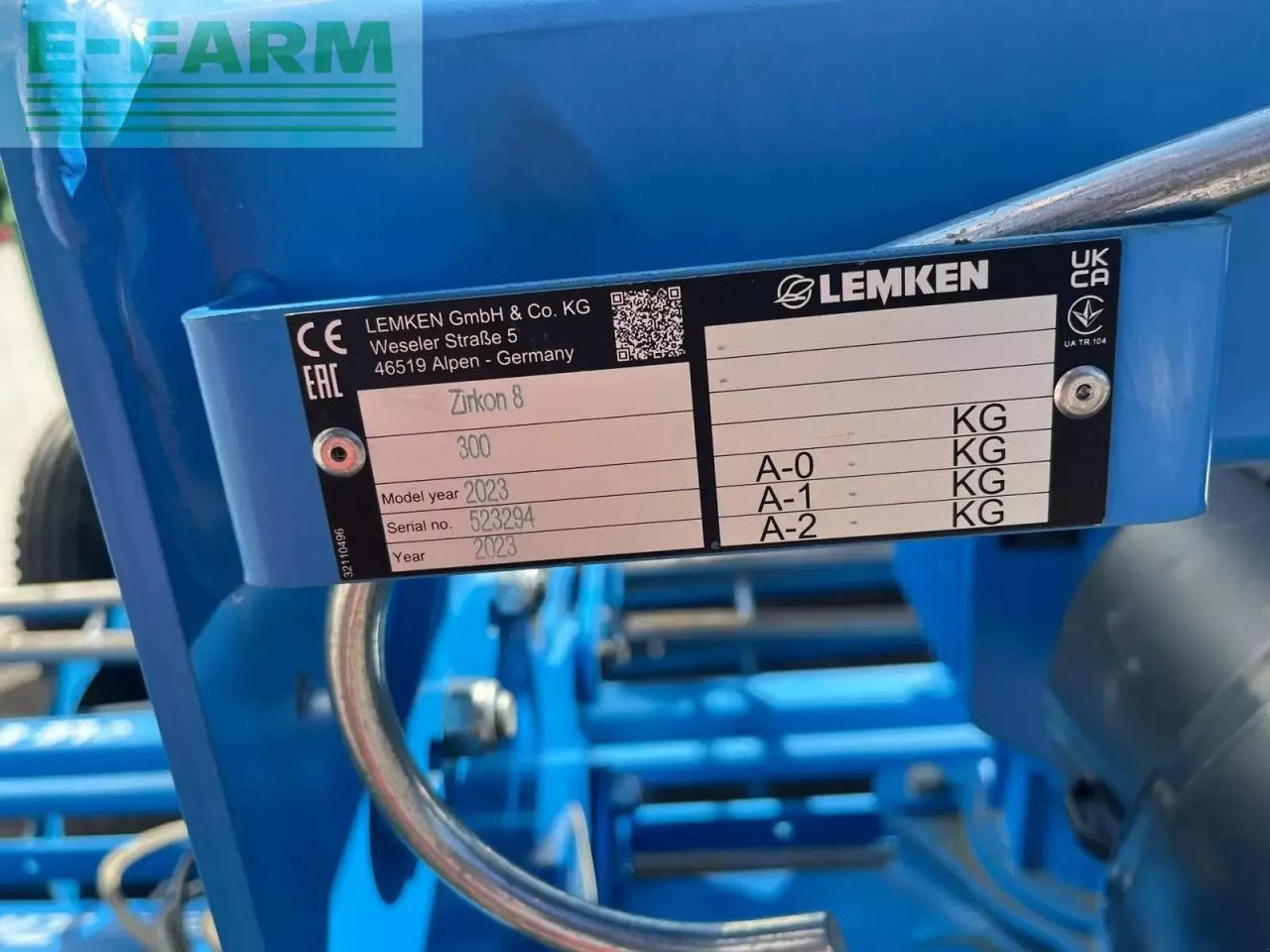 Σπαρτική μηχανή Amazone d 9 / 3000 special: φωτογραφία 12 Σπαρτική μηχανή Amazone d 9 / 3000 special: φωτογραφία 12