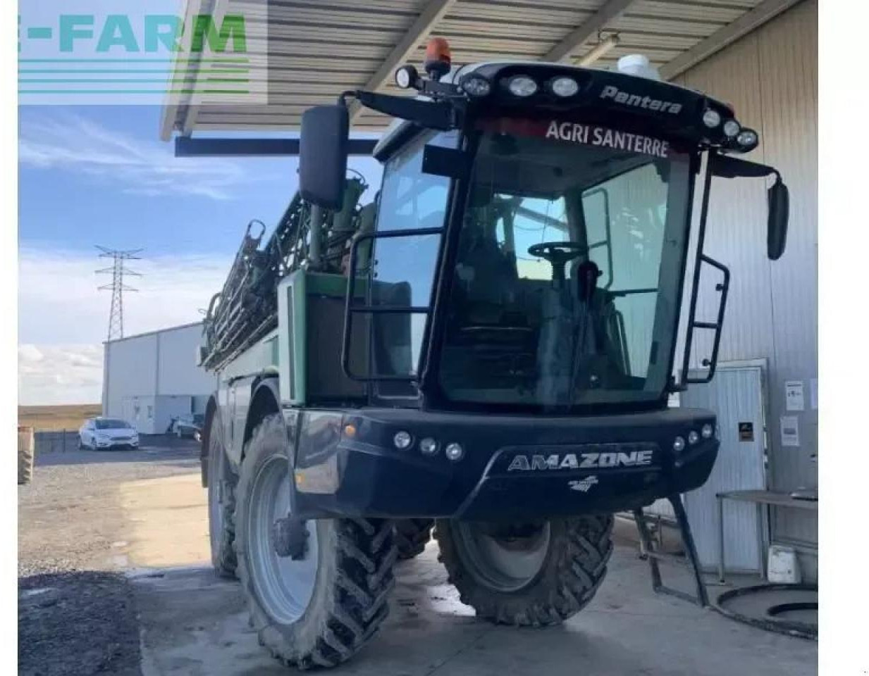 Amazone pantera 4502 - Συρόμενο ψεκαστικό: φωτογραφία 2 Amazone pantera 4502 - Συρόμενο ψεκαστικό: φωτογραφία 2