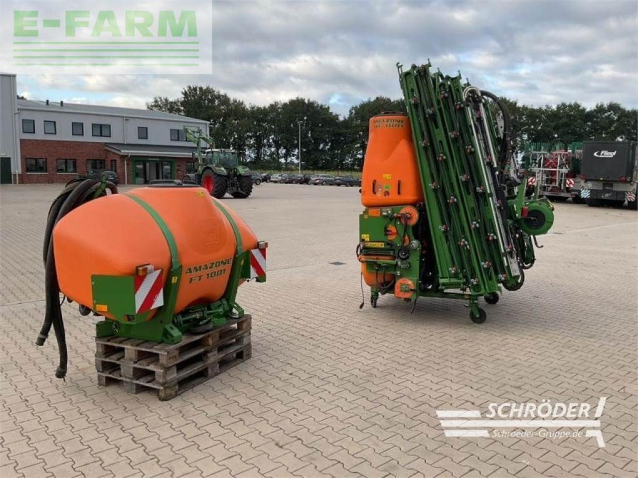 Amazone uf 1801 / ft 1001 - Συρόμενο ψεκαστικό: φωτογραφία 3 Amazone uf 1801 / ft 1001 - Συρόμενο ψεκαστικό: φωτογραφία 3