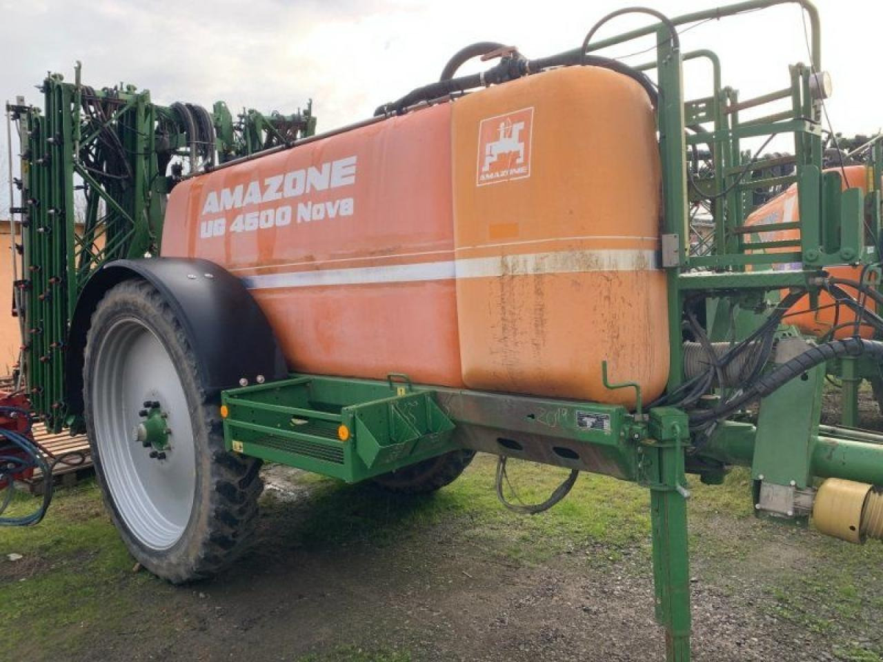 Amazone ug 4500 nova - Συρόμενο ψεκαστικό: φωτογραφία 4 Amazone ug 4500 nova - Συρόμενο ψεκαστικό: φωτογραφία 4