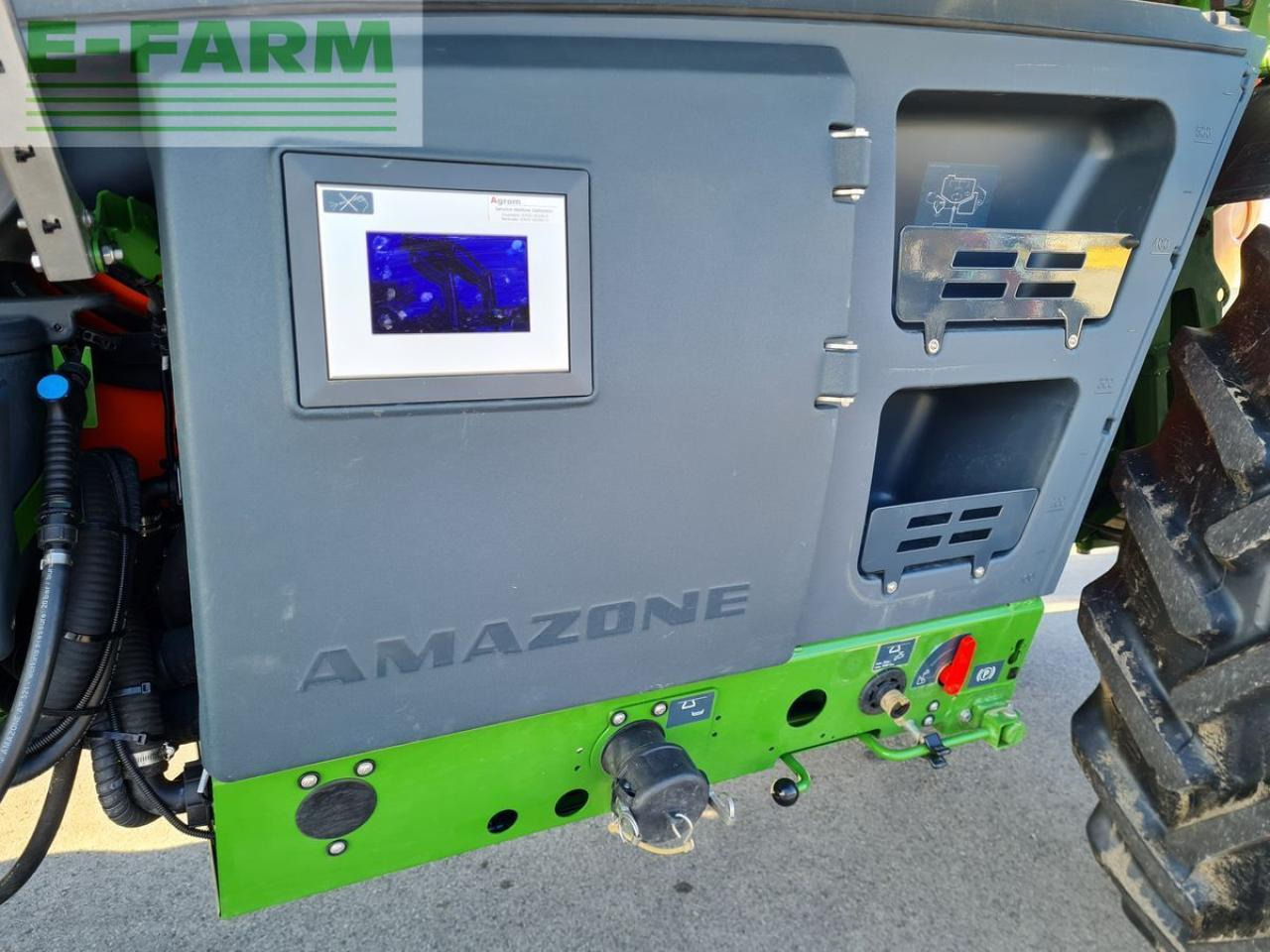 Συρόμενο ψεκαστικό Amazone ux 6201 super: φωτογραφία 15