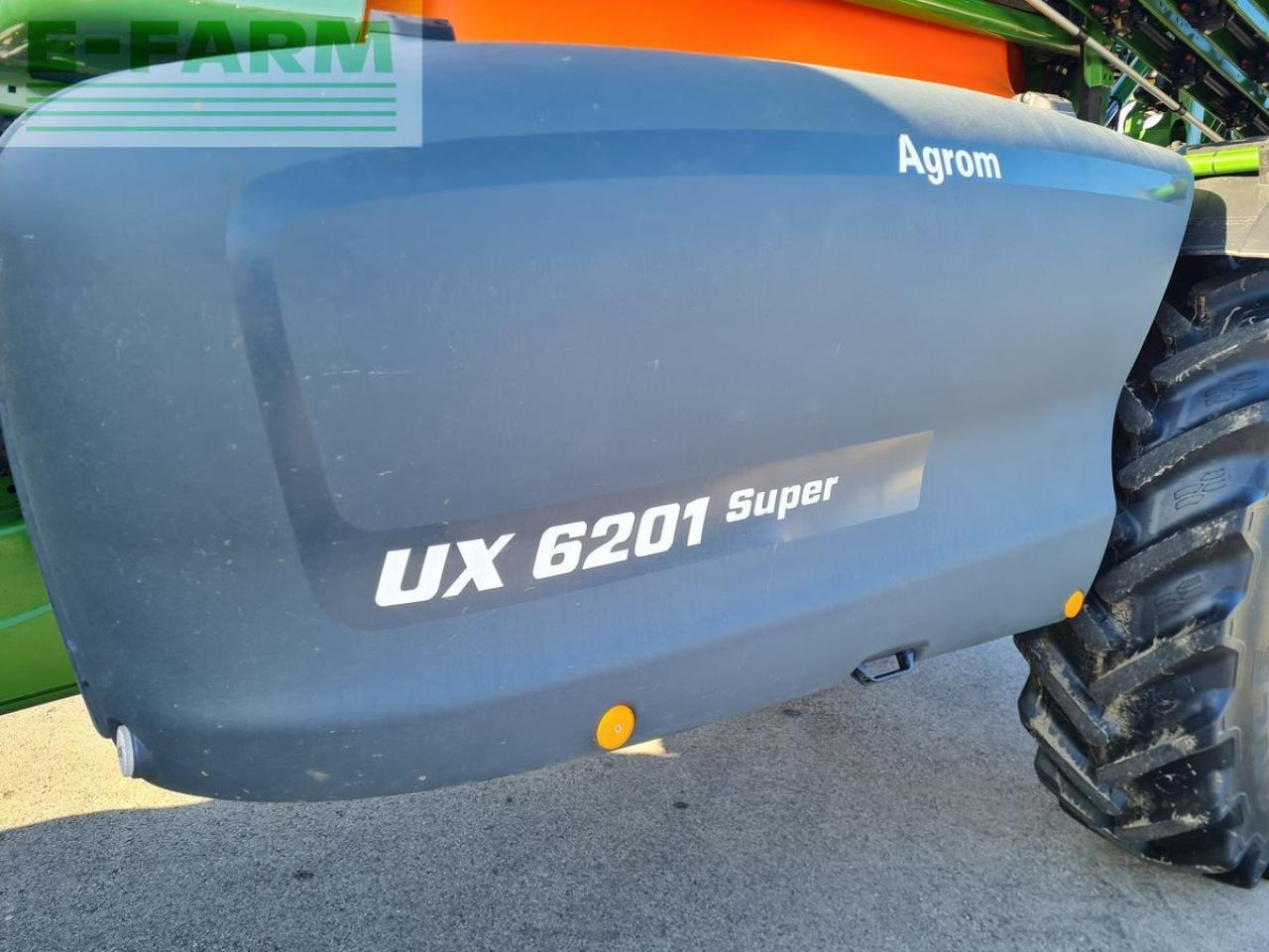 Συρόμενο ψεκαστικό Amazone ux 6201 super: φωτογραφία 21