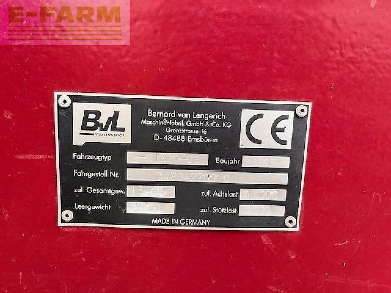 BVL - van Lengerich v-mix plus futtermischwagen - Μηχανηματα κτηνοτροφιασ: φωτογραφία 3 BVL - van Lengerich v-mix plus futtermischwagen - Μηχανηματα κτηνοτροφιασ: φωτογραφία 3