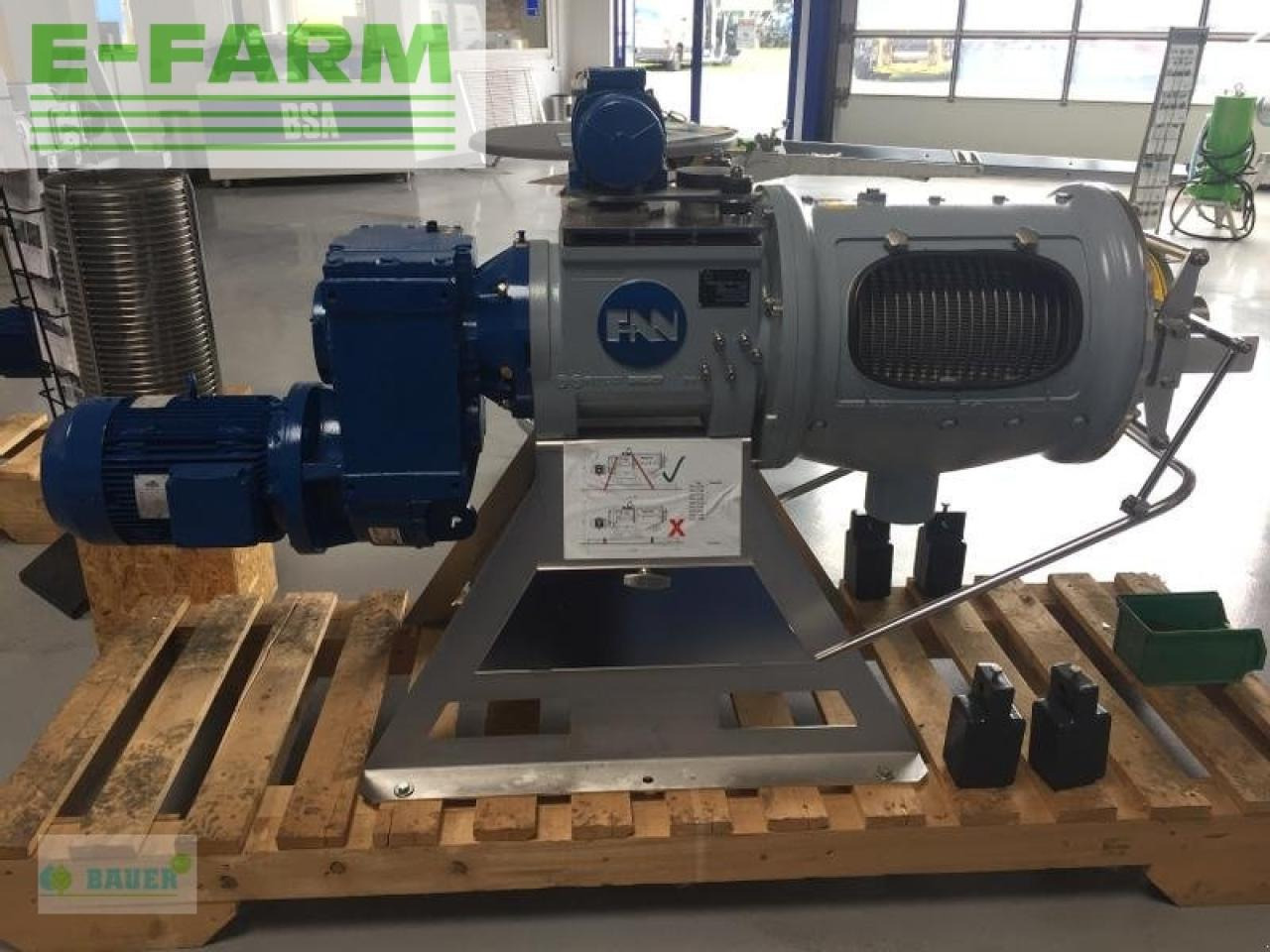 Bauer separator 3.2-520 - Μηχανηματα λιπάσματα: φωτογραφία 2 Bauer separator 3.2-520 - Μηχανηματα λιπάσματα: φωτογραφία 2