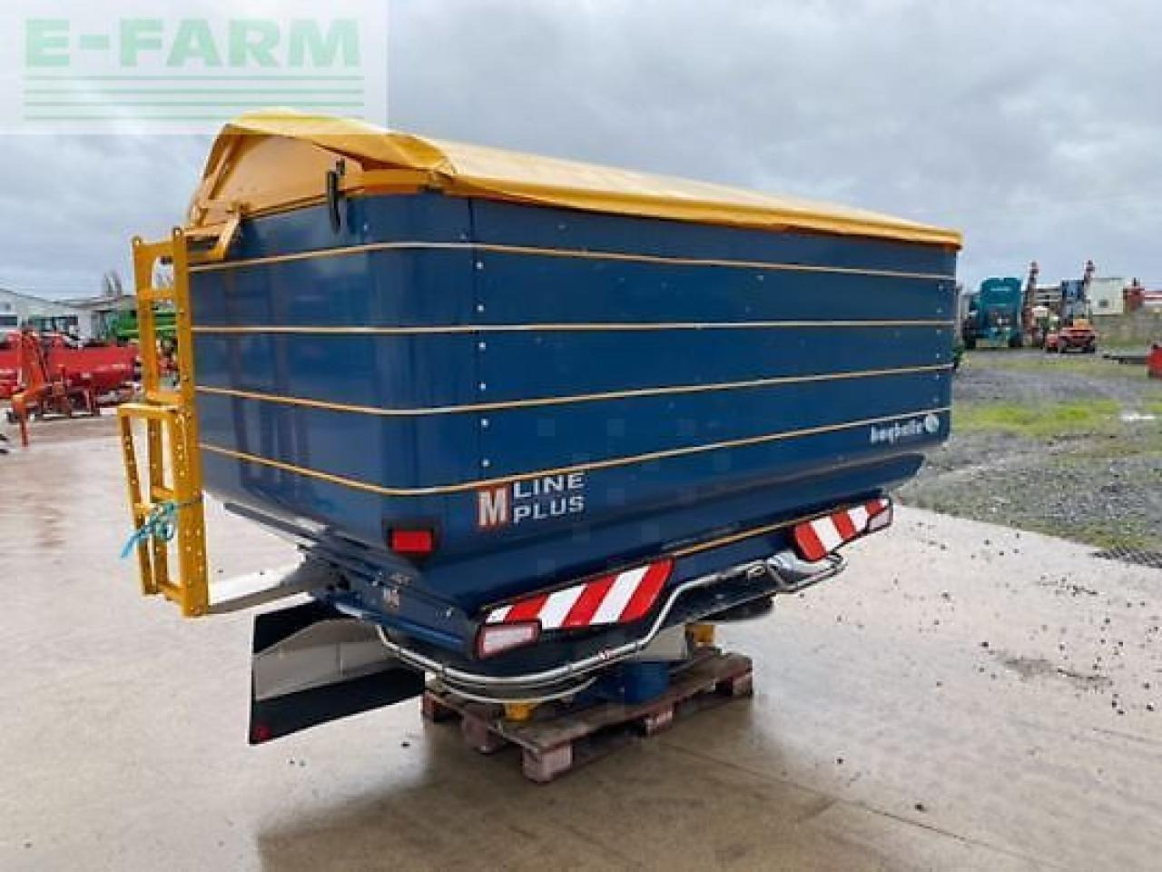 Bogballe m45 - Λιπασματοδιανομέας: φωτογραφία 5 Bogballe m45 - Λιπασματοδιανομέας: φωτογραφία 5