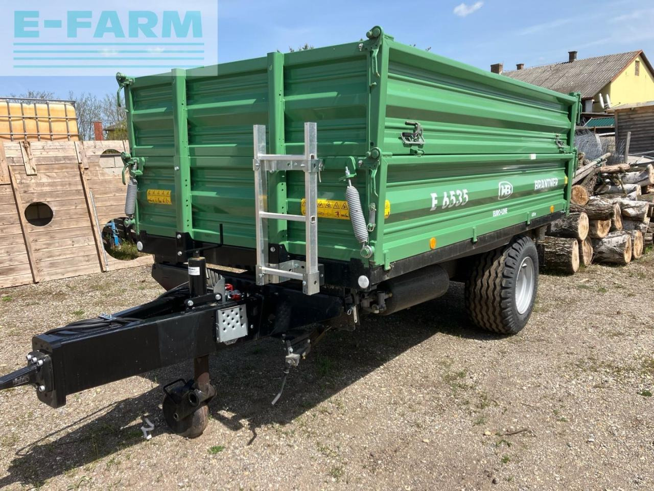 Brantner E 6535 Euro-Line - Ανατρεπόμενη ρυμούλκα για τρακτέρ: φωτογραφία 4 Brantner E 6535 Euro-Line - Ανατρεπόμενη ρυμούλκα για τρακτέρ: φωτογραφία 4