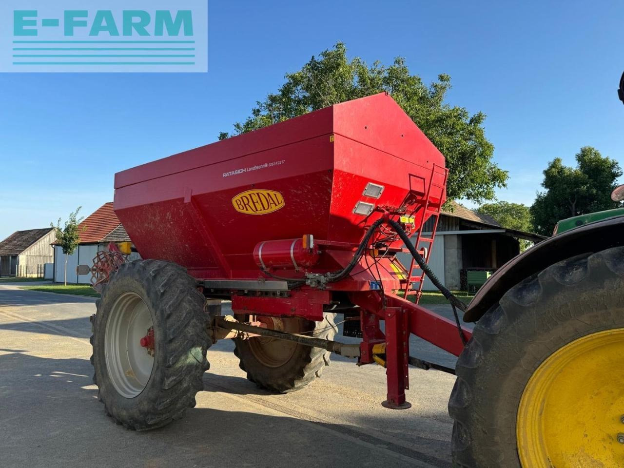 Bredal K105LB - Λιπασματοδιανομέας: φωτογραφία 4 Bredal K105LB - Λιπασματοδιανομέας: φωτογραφία 4