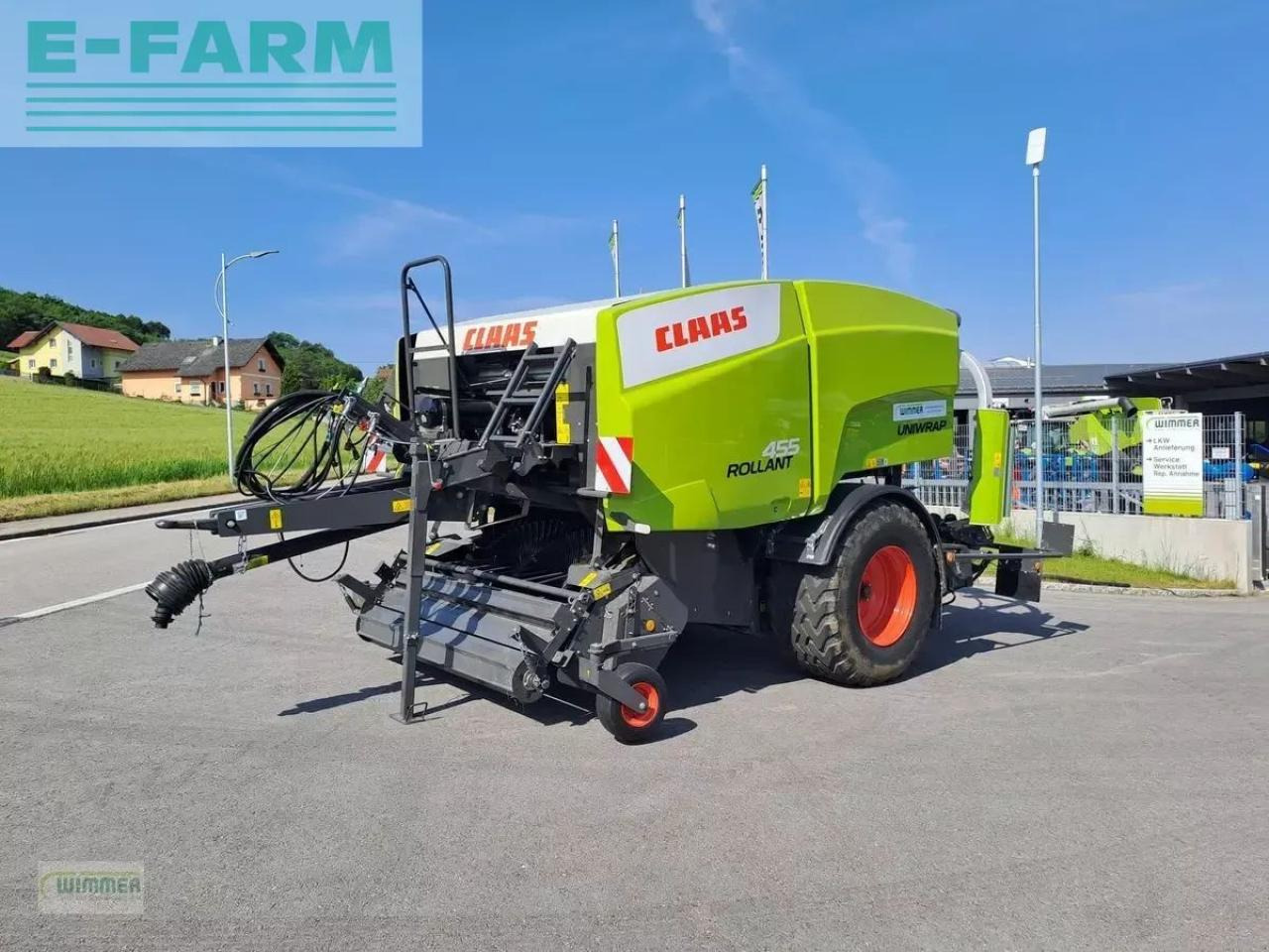 CLAAS 455 rollant - Χορτοδετική μηχανή τετράγωνες μπάλες: φωτογραφία 1 CLAAS 455 rollant - Χορτοδετική μηχανή τετράγωνες μπάλες: φωτογραφία 1