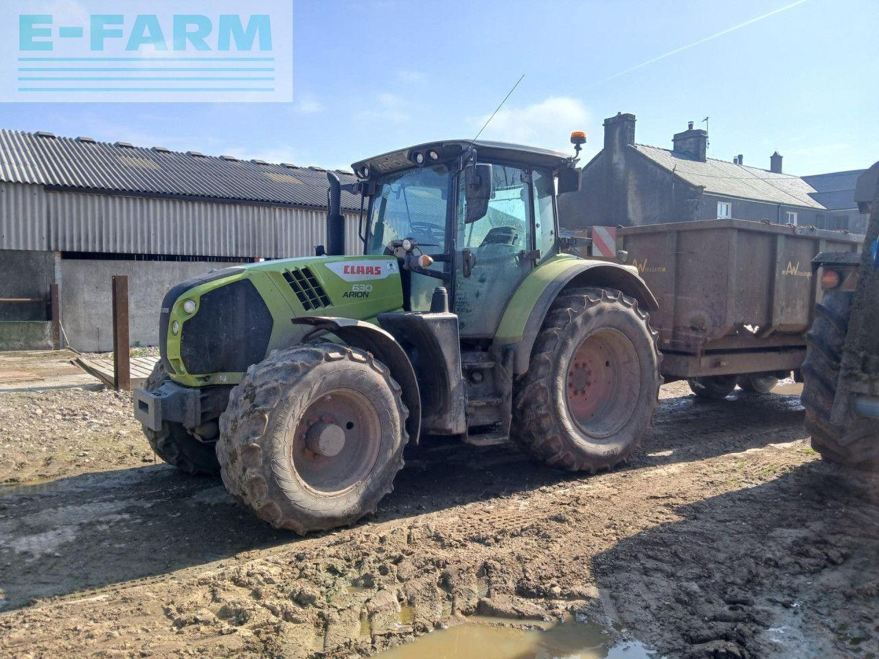 CLAAS ARION 630 CIS 50K CIS - Τρακτέρ: φωτογραφία 1 CLAAS ARION 630 CIS 50K CIS - Τρακτέρ: φωτογραφία 1