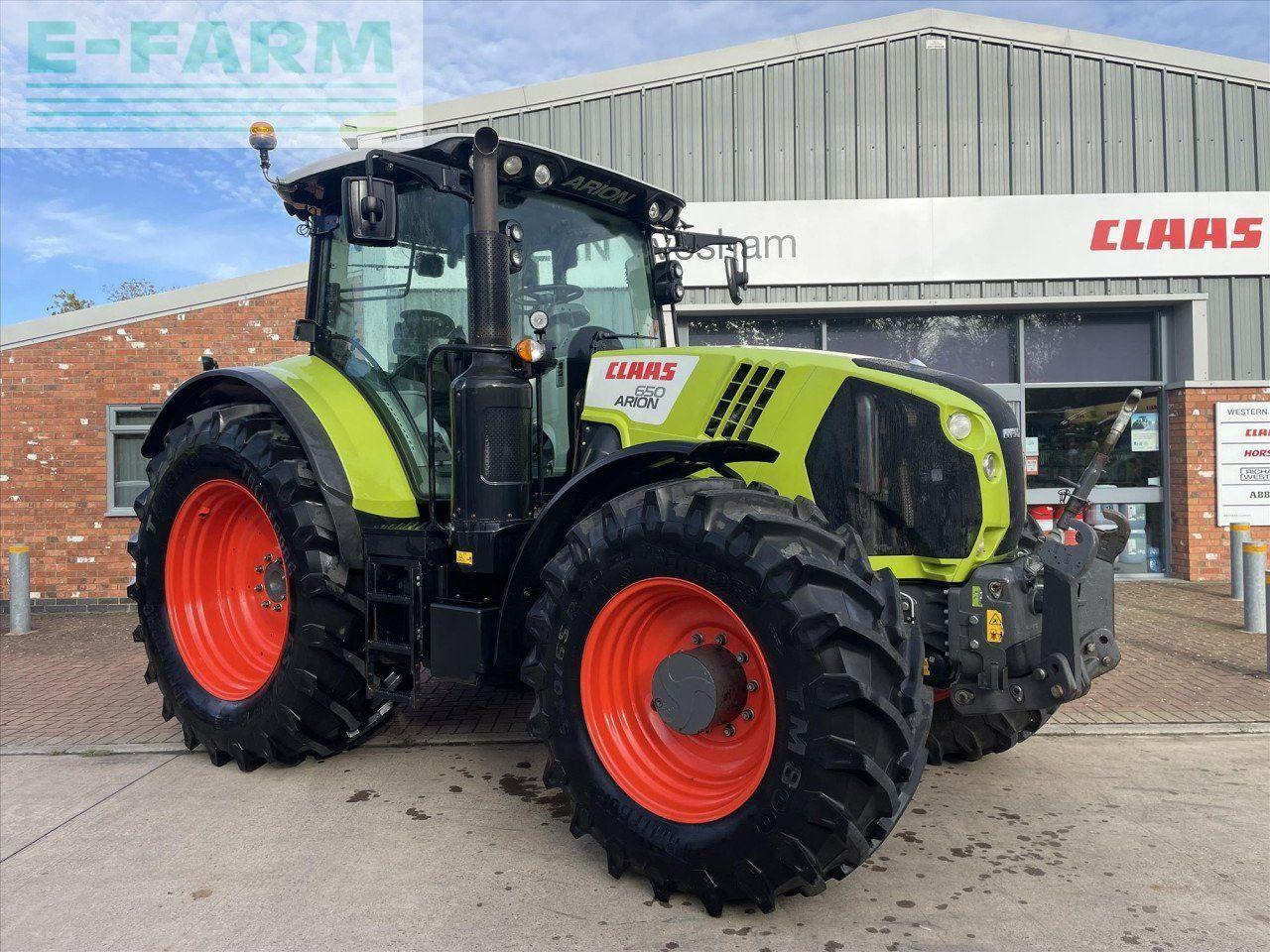 CLAAS ARION 650 CIS + CIS+ - Τρακτέρ: φωτογραφία 2 CLAAS ARION 650 CIS + CIS+ - Τρακτέρ: φωτογραφία 2