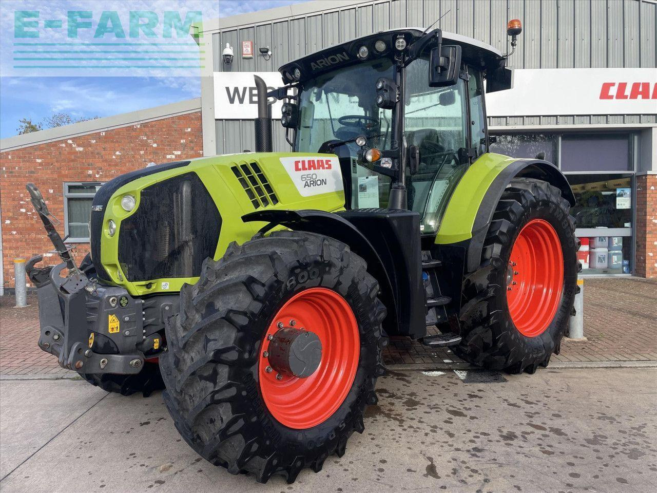 CLAAS ARION 650 CIS + CIS+ - Τρακτέρ: φωτογραφία 4 CLAAS ARION 650 CIS + CIS+ - Τρακτέρ: φωτογραφία 4