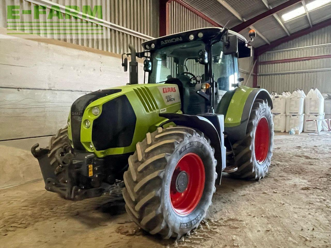 CLAAS ARION 650 - Τρακτέρ: φωτογραφία 1 CLAAS ARION 650 - Τρακτέρ: φωτογραφία 1