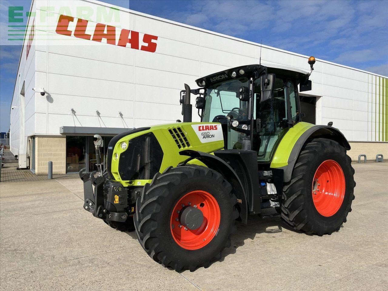 CLAAS ARION 650 - Τρακτέρ: φωτογραφία 1 CLAAS ARION 650 - Τρακτέρ: φωτογραφία 1