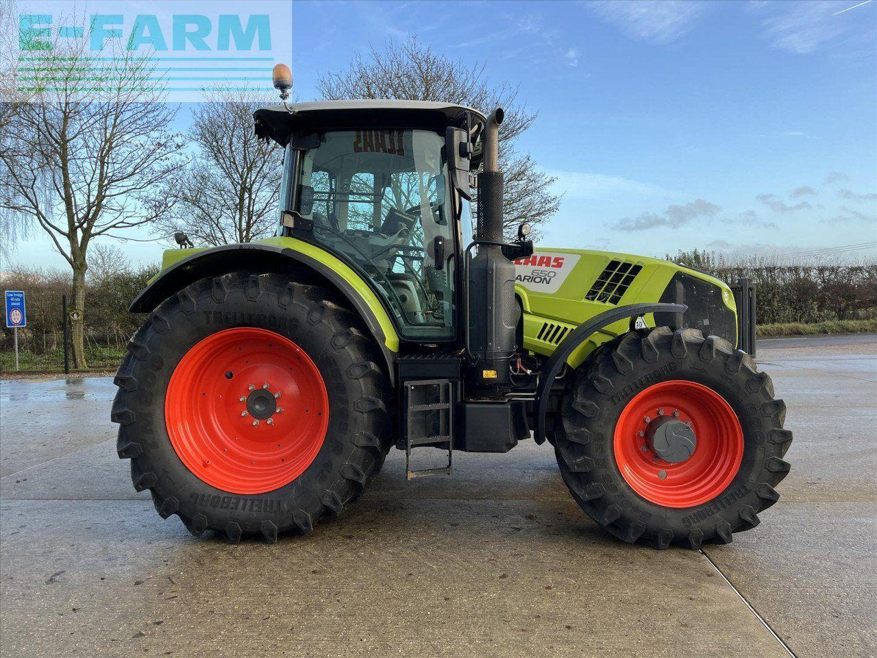 CLAAS ARION 650 - Τρακτέρ: φωτογραφία 4 CLAAS ARION 650 - Τρακτέρ: φωτογραφία 4