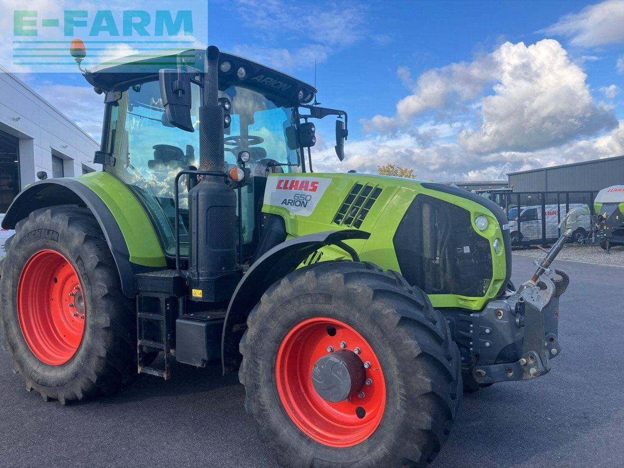 CLAAS ARION 650 - Τρακτέρ: φωτογραφία 2 CLAAS ARION 650 - Τρακτέρ: φωτογραφία 2