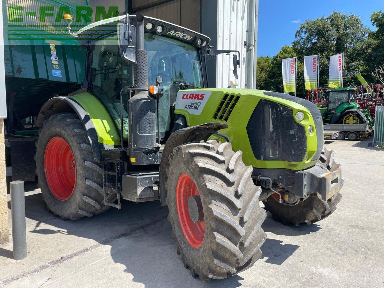 CLAAS ARION 650 - Τρακτέρ: φωτογραφία 3 CLAAS ARION 650 - Τρακτέρ: φωτογραφία 3