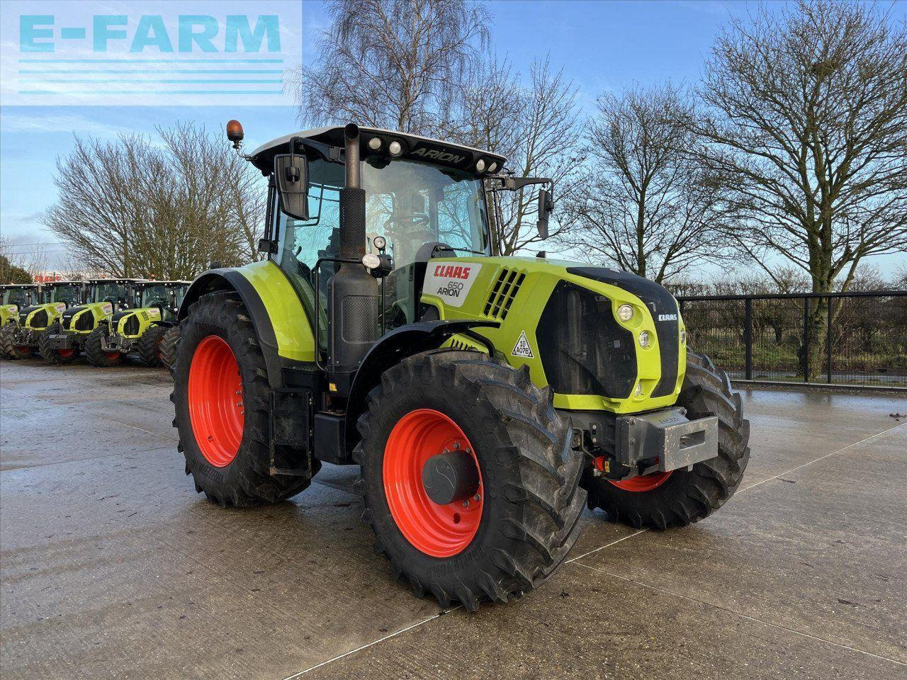 CLAAS ARION 650 - Τρακτέρ: φωτογραφία 3 CLAAS ARION 650 - Τρακτέρ: φωτογραφία 3